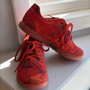 No Bull orange training shoes